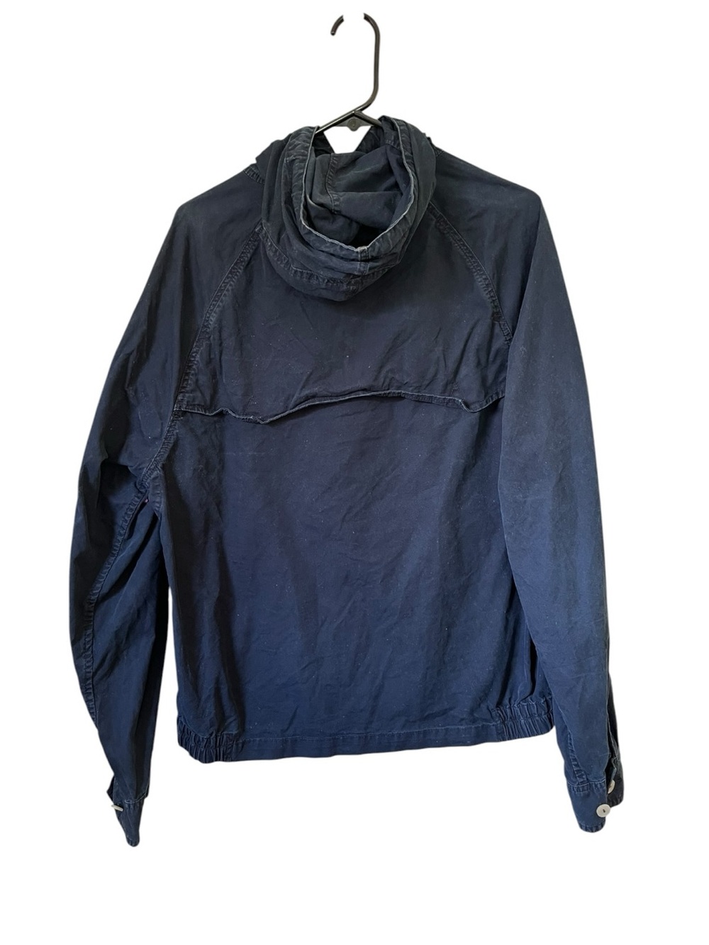 Polo by Ralph Lauren Navy Hooded Utility Jacket with Orange Pony - Picture 4 of 6